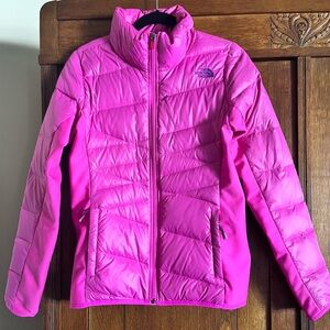 🩷The North Face 600 Deep Mulberry Quilted Puffer Jacket Sz M